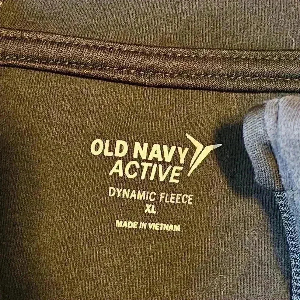 Old Navy black athletic, casual hoodie, XL - Picture 4 of 7